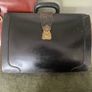 Three Vintage Leather Satchels/Briefcases Image 3