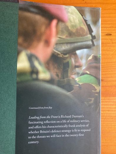 War book: 'Leading from the front.The autobiography' by General Sir Richard Dannatt