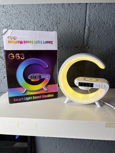 Mini g-lamp Bluetooth speaker wireless charger RGB lamp