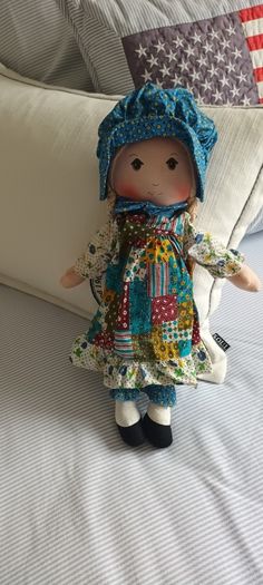 Vintage Holly Hobbie Rag Doll.