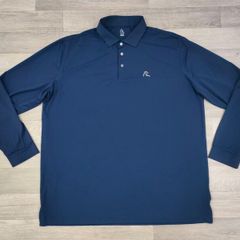 Rhoback Long Sleeve Golf Polo Shirt Mens 3XL