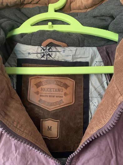 Naketano Mens 3/4 Zip Jacket Size Medium