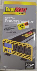 Everstart PC1000E 1000W Power Inverter with USB. 12V to 110V