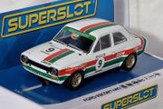 Scalextric Ford Escort MK1 #9 Slot Car   ( H4314 C4314 classic touring wrc rally superslot )
