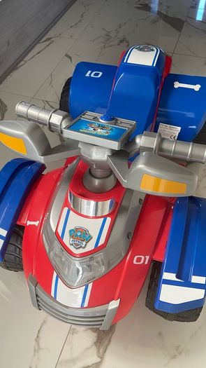 paw patrol ride-on