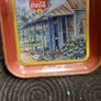 Coca cola metal drinks tray,used condition, see pictures for condition good solid used condition, nice display advertising item, buyer collects or pays postage thank you, sold as is ,front good ,back small bit of surface rust,, Image 3