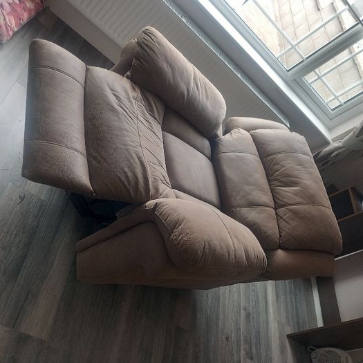 2 seater recliner sofa & arm chair