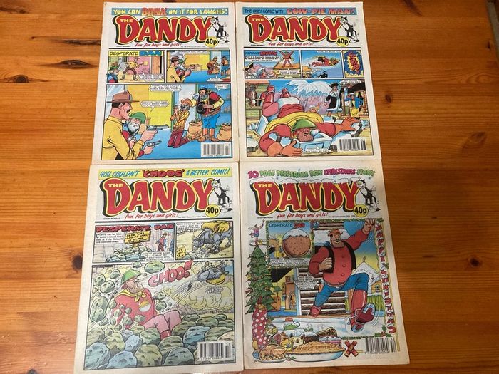 Comics: 'The Dandy' 1991,1992,1994 and 1995 (46 comics)
