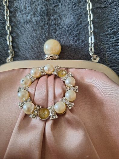 Clutch/Small Elegant Attractive Satin Clutch Bag