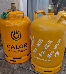 Gas cylinder empty