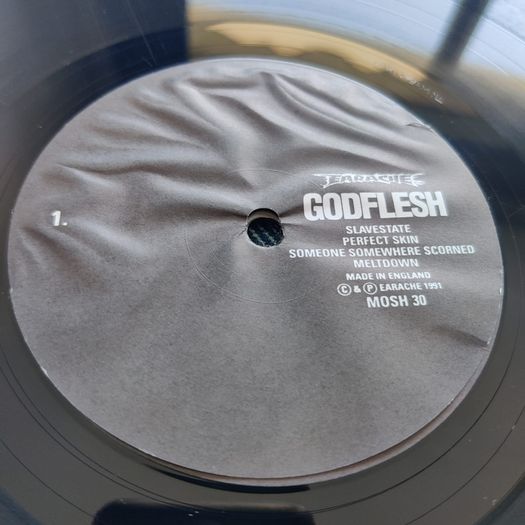 Lp Vinyl Record - Godflesh - Slaves Tate