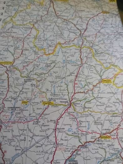 French route map