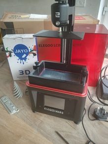 Mars elegoo 3d resin printer