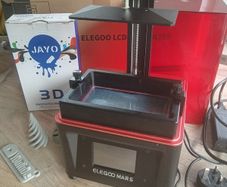 Mars elegoo 3d resin printer