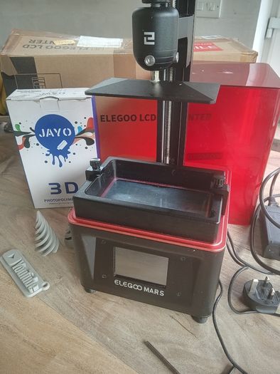 Mars elegoo 3d resin printer