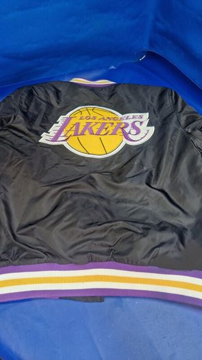 Size S Los Angeles Lakers Varsity Bomber Jacket