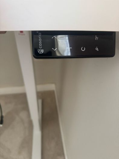 Electric standing desk