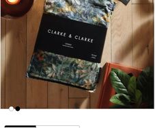 Clarke and Clarke Congo Eyelet Curtain
