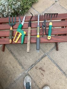 Assortment of garden tool