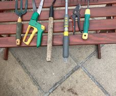 Assortment of garden tool