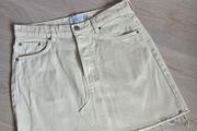 &amp;Other Stories Cream Demin Skirt