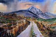 Croagh Patrick watercolour