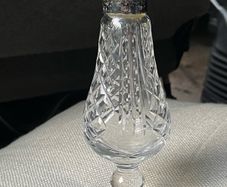 Vintage Waterford Crystal Salt/ Pepper Shaker