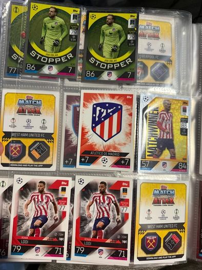 football cards + binders (offers Welcome )