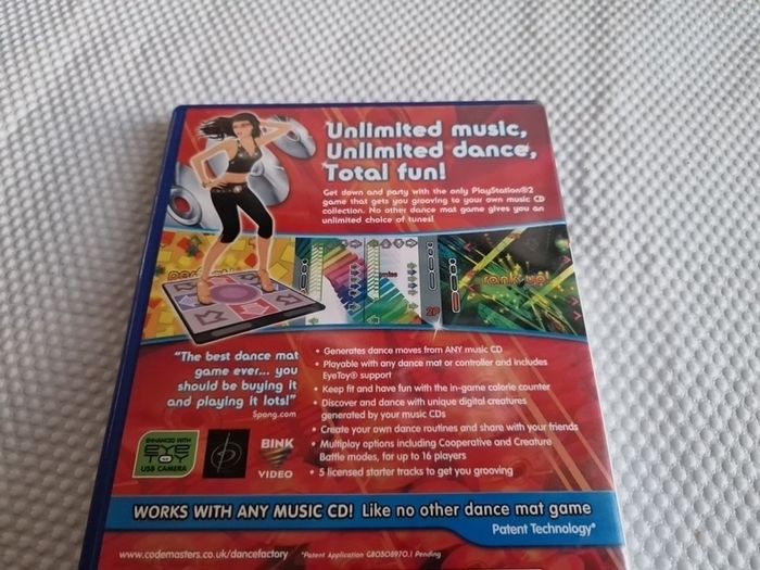 Dance Factory PlayStation2 Ps2 Games Original