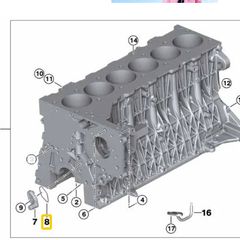 m57 block spraying nozzle gasket