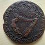 1693 William  and Mary Plain Edge Half Penny Image 3
