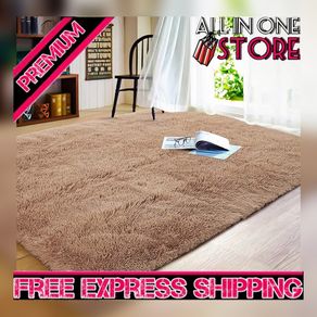 Super Soft Velvet Shag Area Rug Modern Indoor Fluffy Rugs, Cute Furry Bedroom Carpets, Suitable as Bedroom Rug Home Decor Nursery Rugs Kids Mat, 122 X 183cm Camel MULTIPLE SIZES/COLOURS AVAILABLE (FREE SHIPPING)