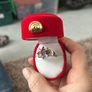 silver ladies ring Image 4