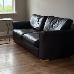 2 seater leather sofa