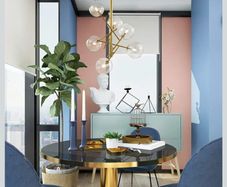 Sputnik Chandelier 6-Light Ceiling Ligh
