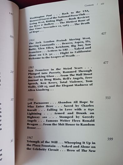 Hunter S Thompson/ The Proud Highway/ Fear & Loathing Letters,Vol. 1/ 1955- 1967/Bloomsbury/1997/ 1st edition