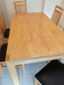 Kitchen table and  chairs.