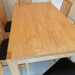 Kitchen table and  chairs.