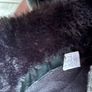 Size 7 black leather ankle boots. Fur lined. Image 3