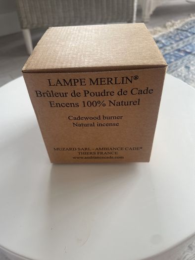 French Merlin Natural  Incense Burner
