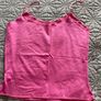 Vintage 1990's Feelgood Paris Top - Floral Pink with Cami  Size S Image 4