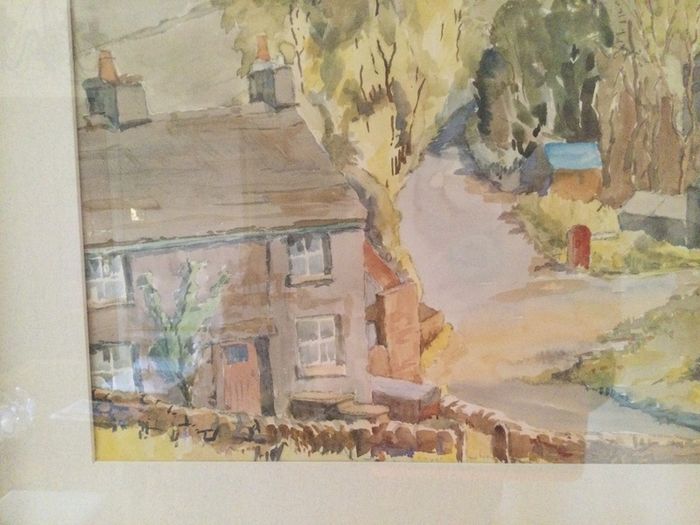 Art- Vintage Watercolour ( R. Jeffcock)