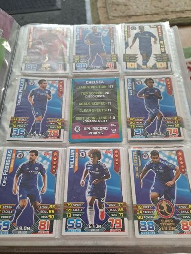 Match attax 2015