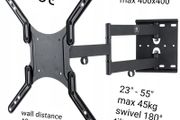 TV Wall Mount Bracket Tilt Swivel Extra Long Arm 23-55"