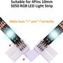 LED Light Connector Kit, REDTRON 10mm RGB LED Connector Includes 10x L Shape Connectors,2M LED Strip Light Extension Cable,4X Strip to Strip Jumpers,5X 4 Pin Male Connectors Image 6