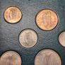 Ireland 1949 1951 1952 1953 Coin Set Half Crown to Farthing Superb Condition Coins!! Image 9