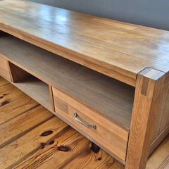 Solid Oak TV Unit - Media Stand - 140cm