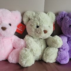 3 Aurora Gelato Bear Soft Toy Teddies Stuffed Animals Brand New