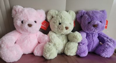 3 Aurora Gelato Bear Soft Toy Teddies Stuffed Animals Brand New