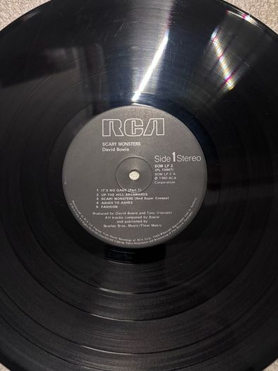 David Bowie vinyl lp